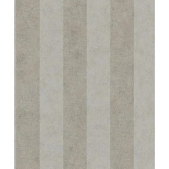   Shabby stílusú csíkos minta fémes hatással szürkésbarna és barna tónus fémes mintarészletek tapéta