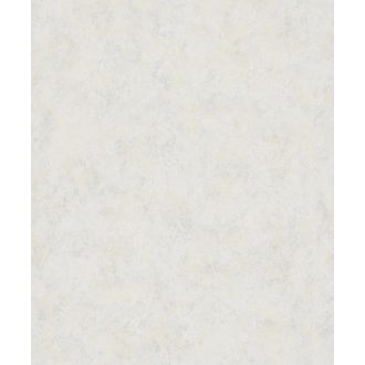   Monokróm beton shabby megjelenésű minta krém/világosbézs tónus fémes mintarészletek tapéta