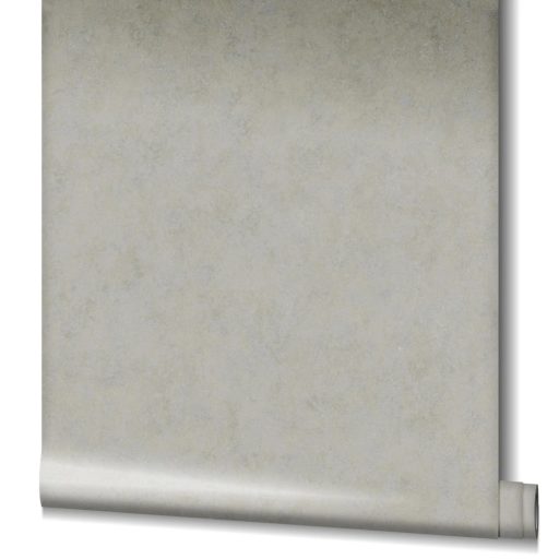 Monokróm beton shabby megjelenésű minta szürkésbézs tónus fémes mintarészletek tapéta