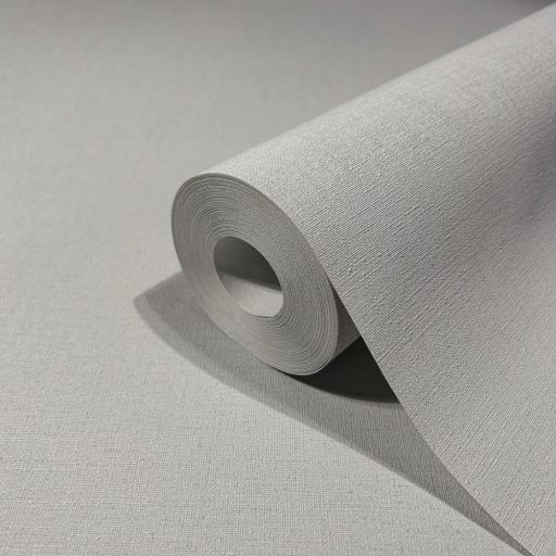 Finoman strukturált textil mintázat szürke/világosszürke tónus tapéta
