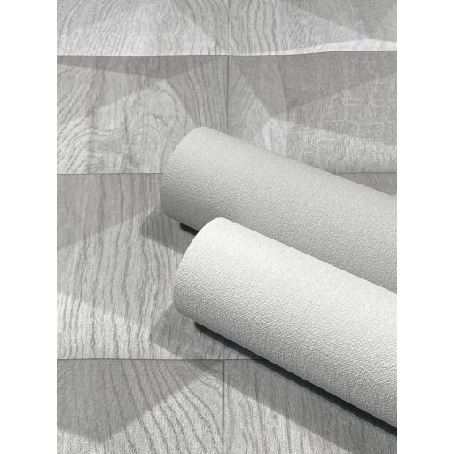Egyszínű textilhatású texturált minta szürke tónus finom fény tapéta