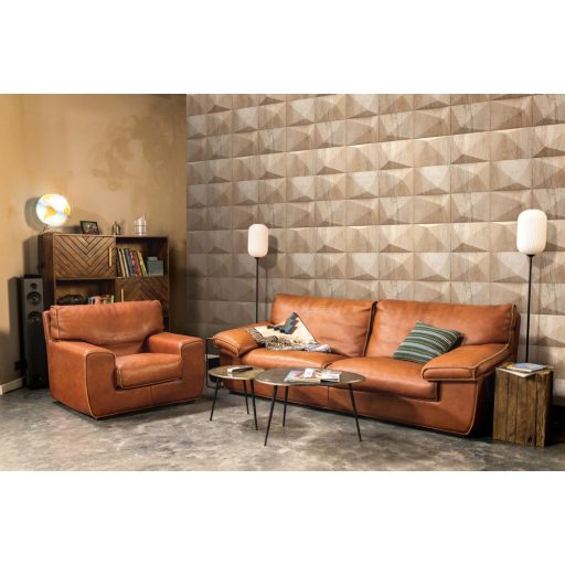 Klub hangulatú háromdimenziós grafikus fa megjelenítés bézs és barna tónus tapéta