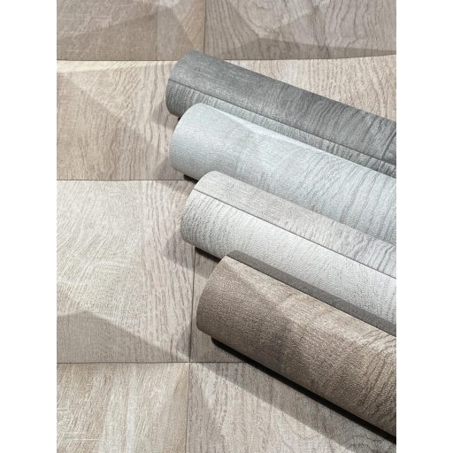 Klub hangulatú háromdimenziós grafikus fa megjelenítés bézs barna és szürkésbarna tónus tapéta