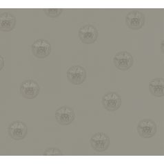   As-Creation Versace 3, 34862-3 Exkluzív "Versace-fejek" szürke ezüstszürke fémes hatás tapéta