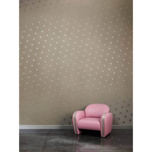 As-Creation Versace 3, 34862-3  medúza "Versace-fejek" szürke ezüstszürke tapéta