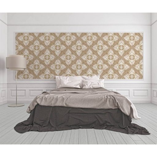 As-Creation Versace 3, 34904-1 zebracsík alapú dísítőminta  krém  bézs  barna  tapéta