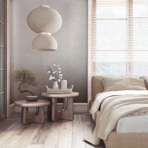 Loft stílusú strukturált beton mintázat bézs szürke és szürkésbézs tónus tapéta