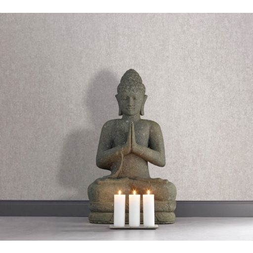 Loft stílusú strukturált beton mintázat szürkésfehér és szürke tónus tapéta