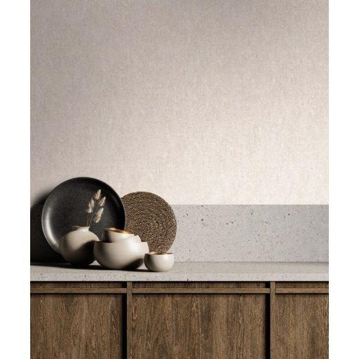Loft stílusú strukturált beton mintázat bézs és szürkésbézs tónus tapéta
