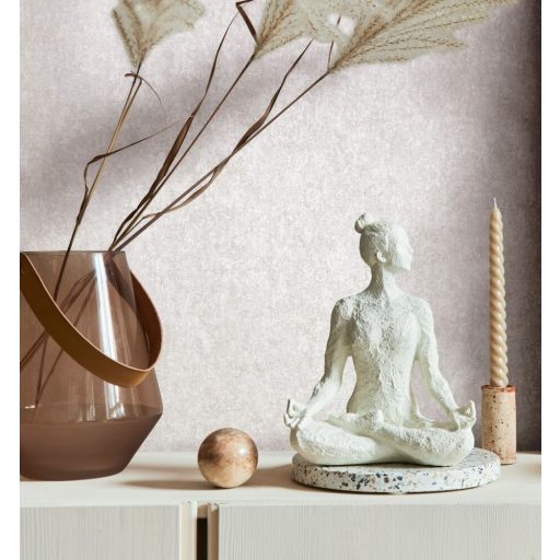 Loft stílusú strukturált beton mintázat világosbézs és ecru tónus tapéta