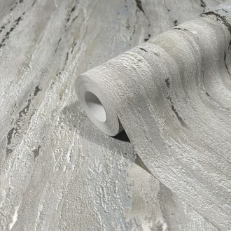   Márvány hatású texturált fémes díszítésű dekorminta szürke kék szürkéskék és ezüst tónus tapéta