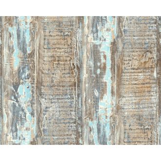   As-Creation Cote d'Azur 35413-1 Natur "tengeri" faminta kék  szürke türkiz barna  tapéta