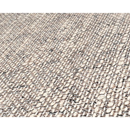 Skandináv stílusú durva szövetminta fehér barna és fekete tónus tapéta