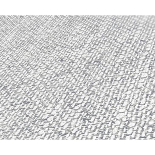 Skandináv stílusú durva szövetminta fehér szürke tónus tapéta