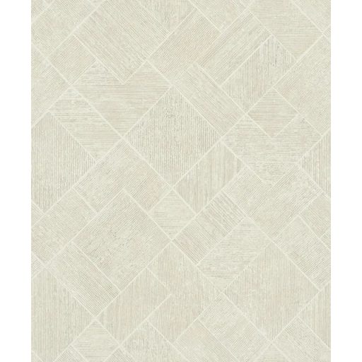 Változatos geometriai minta a textúrák és a fény játékával krém bézs és szürkésbézs tónus finom mintafény tapéta