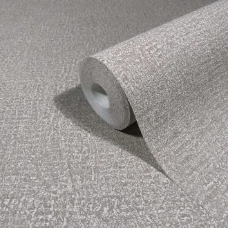   Finom szemcsés felületű egyszínű texturált minta szürke szürkésbarna és ezüst tónus finom mintafény tapéta