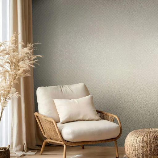 Skandináv elegancia klasszikus texturált felületű rombusz mintával krémszín és gyöngyház tónus finom mintafény tapéta