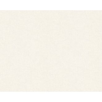   As-Creation New Life/Life 4, 3564-68 Egyszínű krémfehér fémes csillogó hatás tapéta