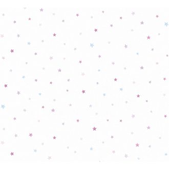   AS-Creation Esprit Kids 35694-3 Gyerekszobai változatos színes csillagok tapéta