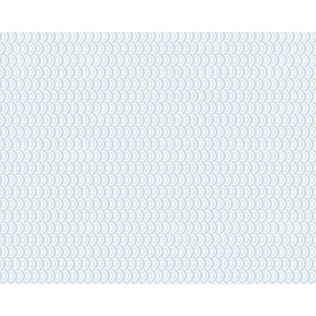 As-Creation Esprit 13, 35819-1 grafikus minta világoskék fehér tapéta