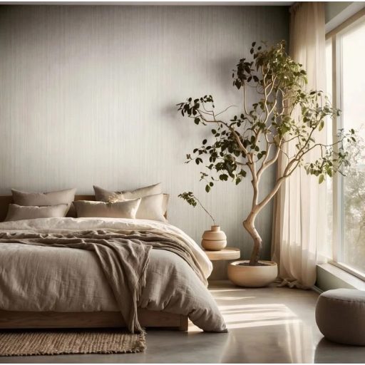 Divatbemutató a falon! Elegáns finoman csíkozott minta lágy krémfehér és leheletnyi világosszürke tónus tapéta