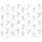 As-Creation Little Stars 35863-1 lábmyomok fehér ezüst tapéta