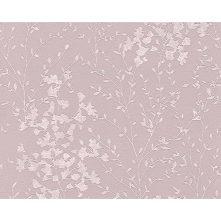 As-Creation Designdschungel 2, 36082-2 virágos  rózsaszín bézs fémes csillogó hatás tapéta