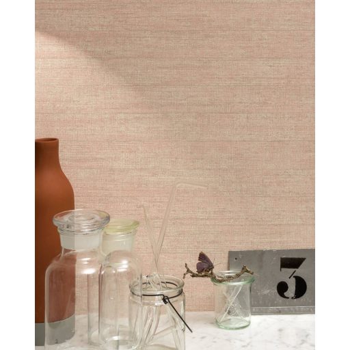 As-Creation Daniel Hechter 5, 36130-4 vízszintes faminta melírozott rózsaszín tapéta