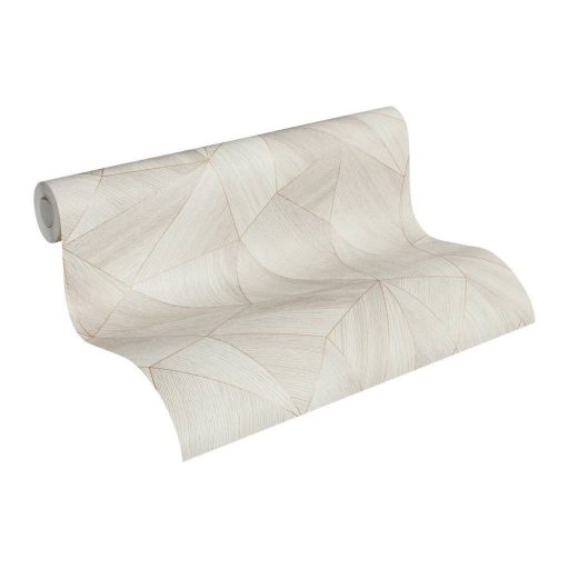 As-Creation Daniel Hechter 5, 36133-2 Polygon 3D szürke, rézszín tapéta