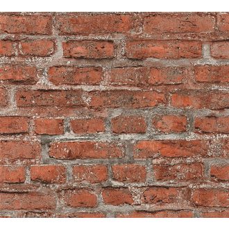   AS-Creation Elements/Neue Bude 2.0, 36139-2 Natur téglaminta vörös vörösesbarna és szürke tónus tapéta
