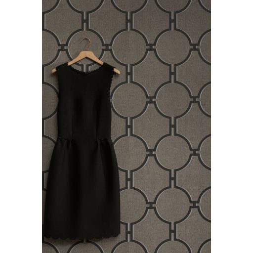 As-Creation Elegance 5, 36149-5 Grafikus nagyformátumú "kovácsolt vas" mintázat 3D barna szürkésbarna szürke antracit tapéta