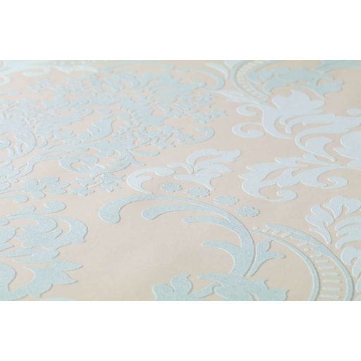 As-Creation Neue Bude 2.0, 36166-2  barokk díszítőminta bézs barna zöldeskék tapéta