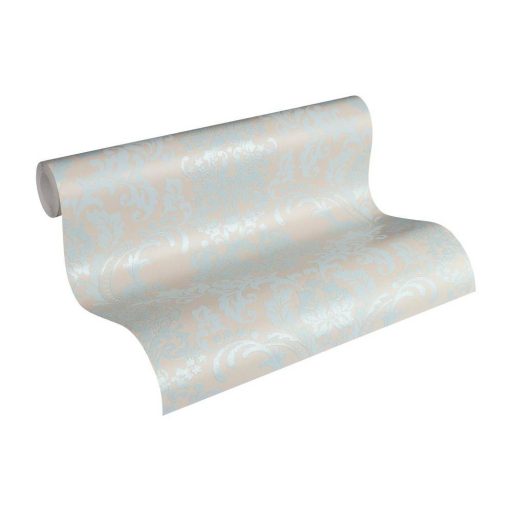 As-Creation Neue Bude 2.0, 36166-2  barokk díszítőminta bézs barna zöldeskék tapéta