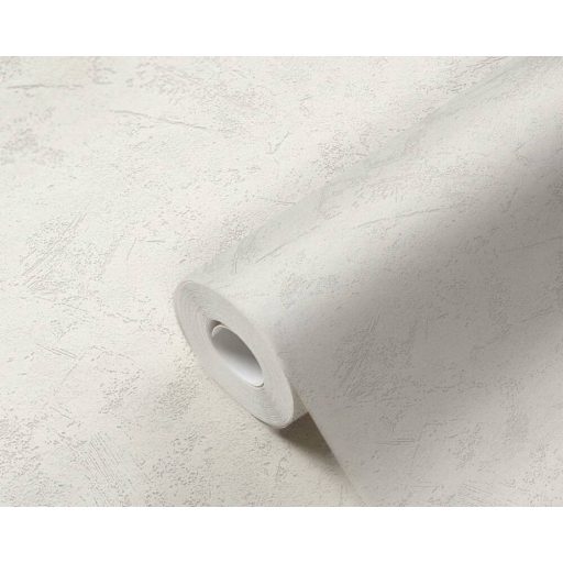 Természetes stílusú strukturált vakolatminta krémfehér tónus tapéta