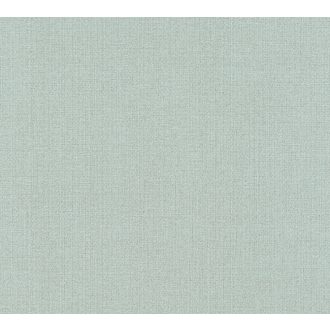   As-Creation Attractive 2/Hygge 36378-3 Egyszínű melírozott textil zöld tapéta