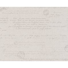   As-Creation Hygge 36382-2 kalligrafikus bézs barna szürke tapéta