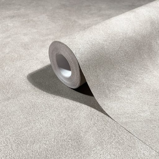 Kifinomult beton/vakolat minimál mintázat a luxus textúrák határán ecru/világos homokbézs tónus tapéta