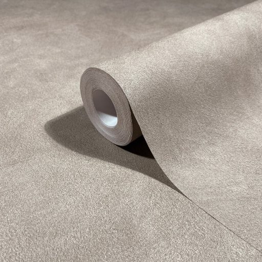 Kifinomult beton/vakolat minimál mintázat a luxus textúrák határán meleg homokbézs tónus tapéta