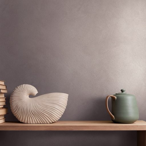 Kifinomult beton/vakolat minimál mintázat a luxus textúrák határán barna/szürkésbarna/mályvás szürkésbarna tónus tapéta