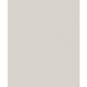   Finoman szőtt vászonhatású strukturált egyszínű minta lágy bézs/krémszín tónus tapéta