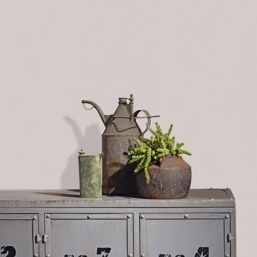 Finoman szőtt vászonhatású strukturált egyszínű minta lágy bézs/krémszín tónus tapéta