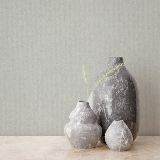 Finoman szőtt vászonhatású strukturált egyszínű minta középszürke/halvány grafit tónus tapéta