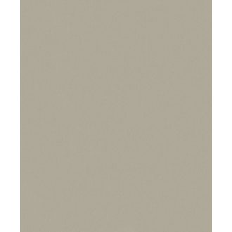   Finoman szőtt vászonhatású strukturált egyszínű minta meleg barna/taupe tónus tapéta