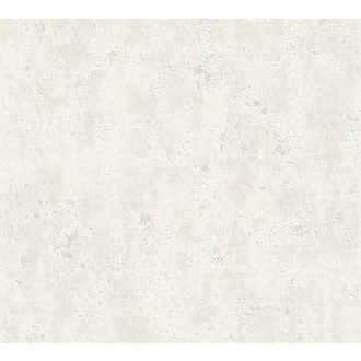   Természetes betonhatású egyszínű minta szürkésfehér és világosszürke tónus tapéta