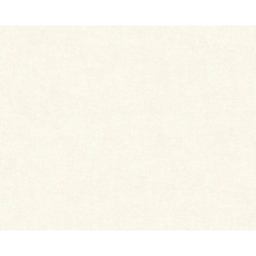 Vintage stílusú egyszinű textilstruktúra krémfehér tónus tapéta