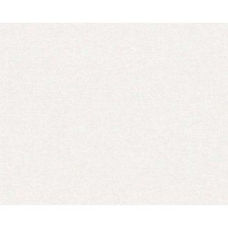   Vintage stílusú egyszinű textilstruktúra szürkésfehér/világosszürke tónus tapéta