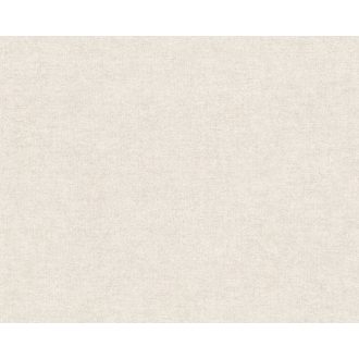   Vintage stílusú egyszinű textilstruktúra krémszürke és bézs tónus tapéta
