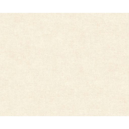 Vintage stílusú egyszinű textilstruktúra krémszín tónus tapéta