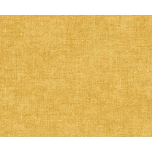 Egyszínű Vintage koptatott textilminta sárga tónus tapéta