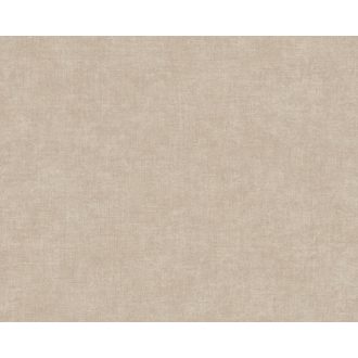   Egyszínű Vintage koptatott textilminta bézs/barna tónus tapéta